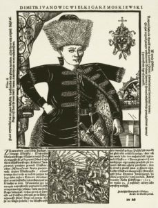 engraving by France Sniadecki, 1606